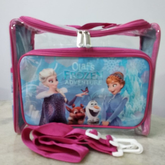 Limited      Tas renang plastik tebal transparan Frozen fever