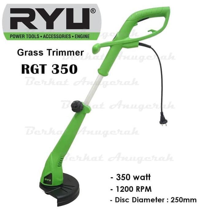 ALAT POTONG RUMPUT RYU MESIN POTONG RUMPUT LISTRIK PAKAI SENAR SENUR