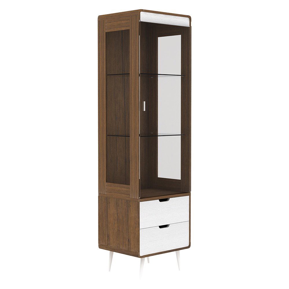 Furniture Rak Kabinet Lemari Simpan Pajangan Serbaguna Kayu Minimalis