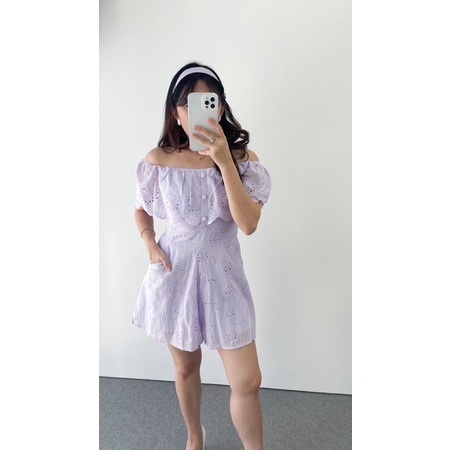 JUMPSUIT SABRINA IMPORT WANITA TERUSAN MX526