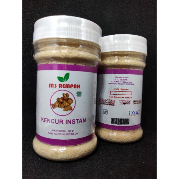 

SN3 REMPAH - KENCUR INSTAN
