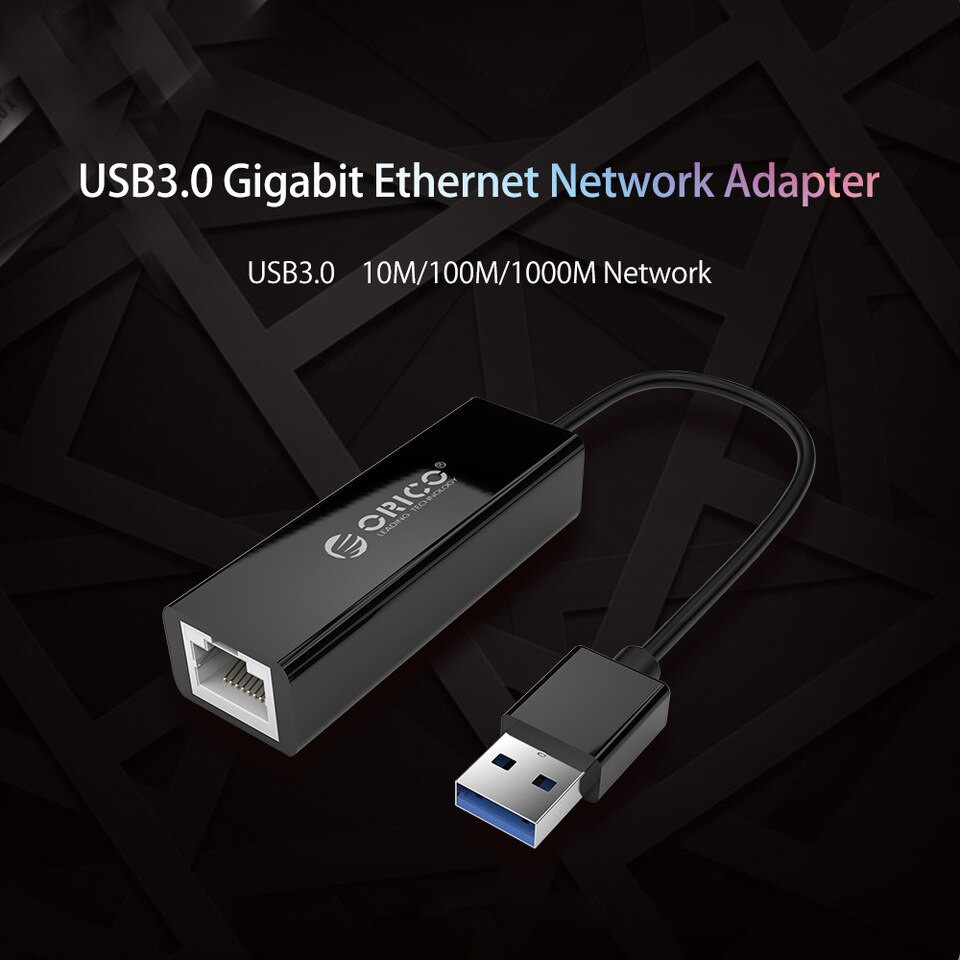 Orico Fast Ethernet Network Adapter LAN UTJ-U2