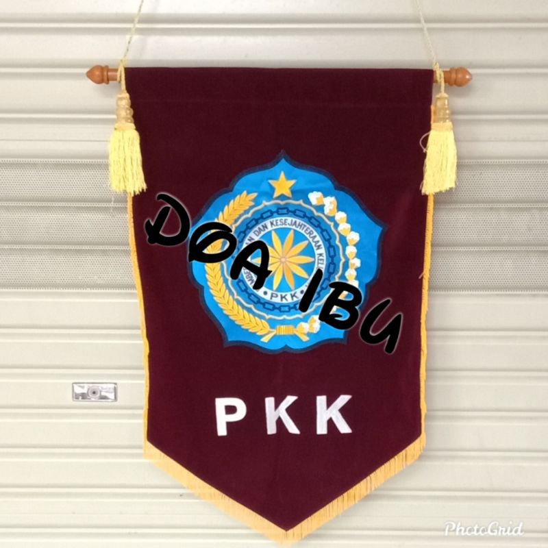 

best seller bendera vandel PKK ruangan ukuran 60cm x 90cm