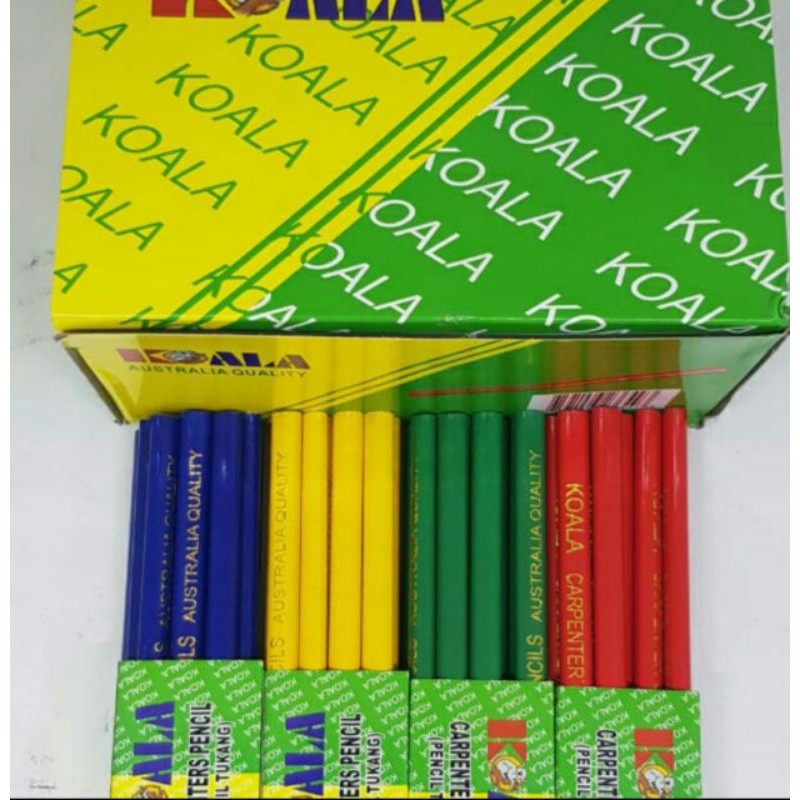 

PENSIL TUKANG KOALA 1 KOTAK (144 PCS)