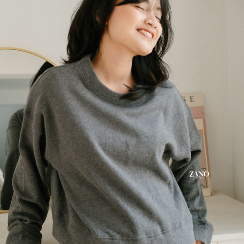 ZANO BASICS Sweater Crop Flary