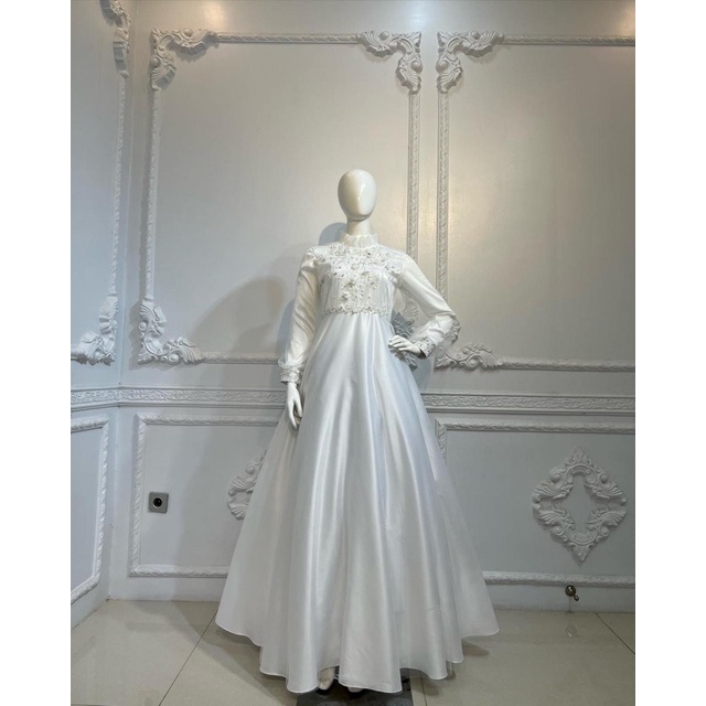 EXCLUSIVE PUTIH BW TULLE ENGLAND 3D