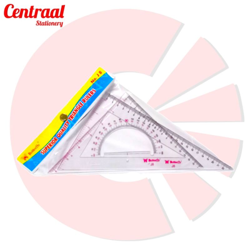 

Penggaris Segitiga Butterfly No.8