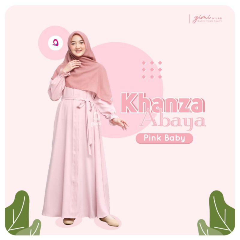 KHANZA ABAYA BY GIMI HIJAB //DRESS KHANZA