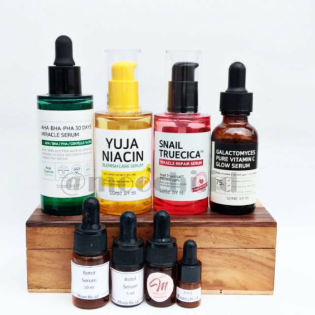 SOMEBYMI RED TEA TREE SERUM  SNAIL TRUECICA YUJANIACIN 