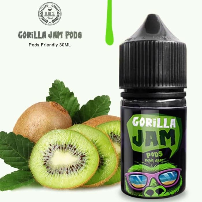 Jual Gorilla Jam Kiwi Pods Friendly 30ML by IJC | Shopee Indonesia