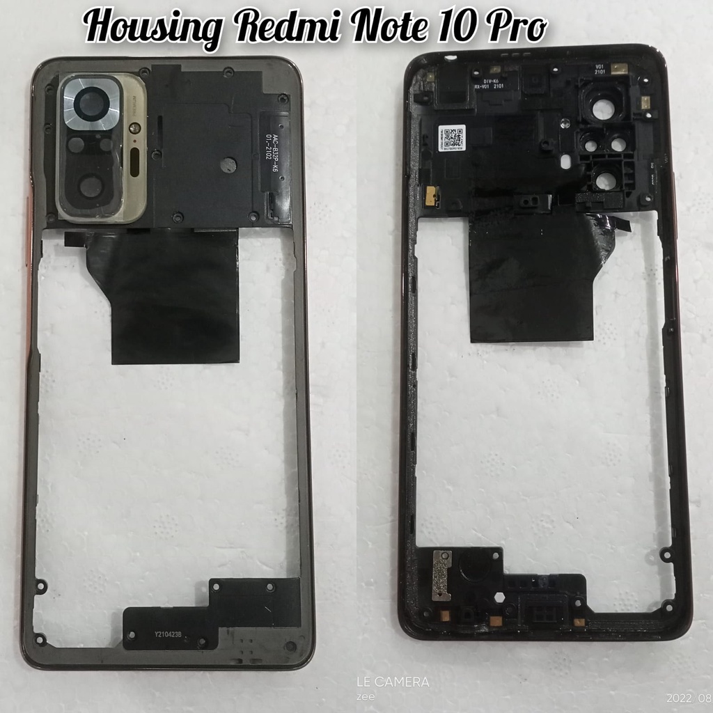Housing Redmi Note 10 Pro Bazel Casing Rangka Casing Redmi Note 10 Pro