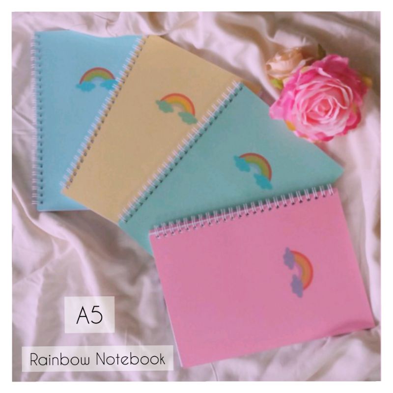 

A5 Ardjati Rainbow Pastel Notebook