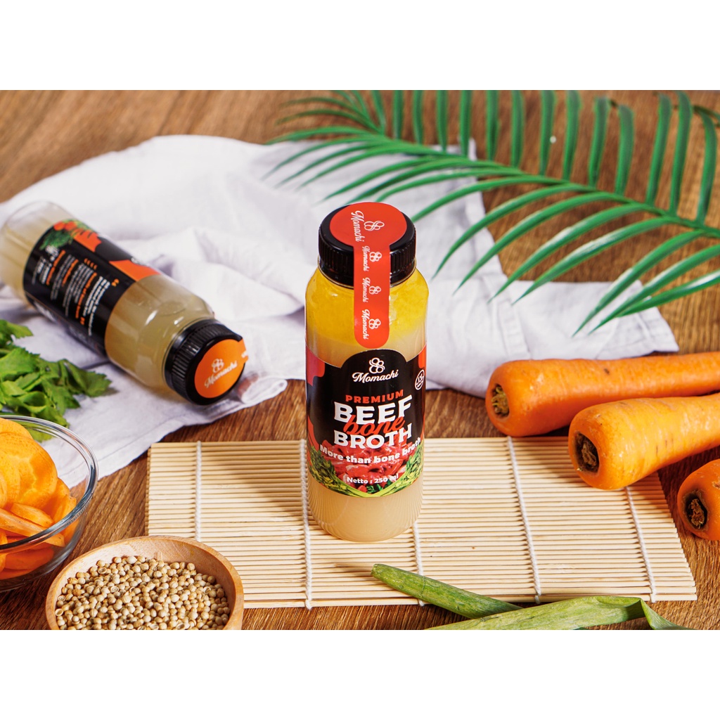 

kaldu tulang sapi atau bone broth 260 ml