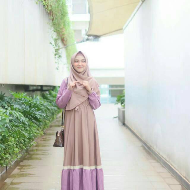 GAMIS POLOS / SETELAN GAMIS JILBAB/ GAMIS JUMBO/GAMIS CANTIK/SAFEEYA SYAR'I BY LAROSE