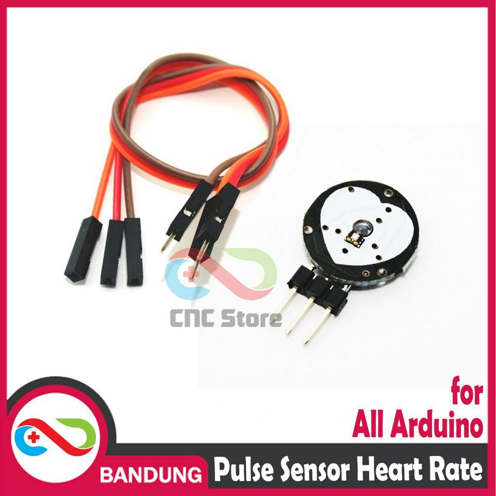 PULSE SENSOR HEART RATE SENSOR PULSE ANALOG SENSOR FOR ARDUINO