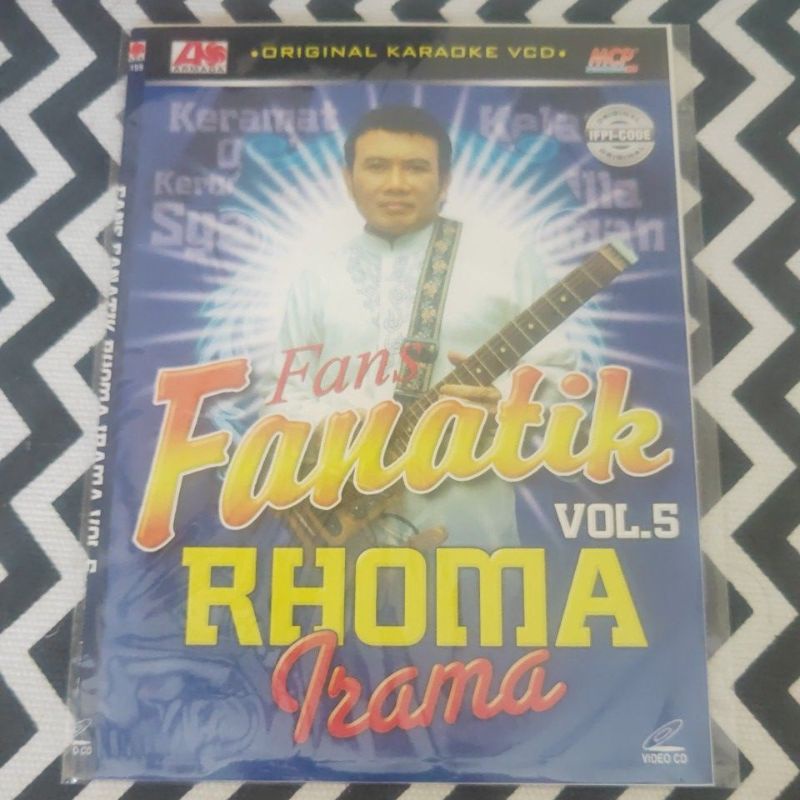 VCD KARAOKE ORIGINAL FANS FANATIK RHOMA IRAMA VOL.5