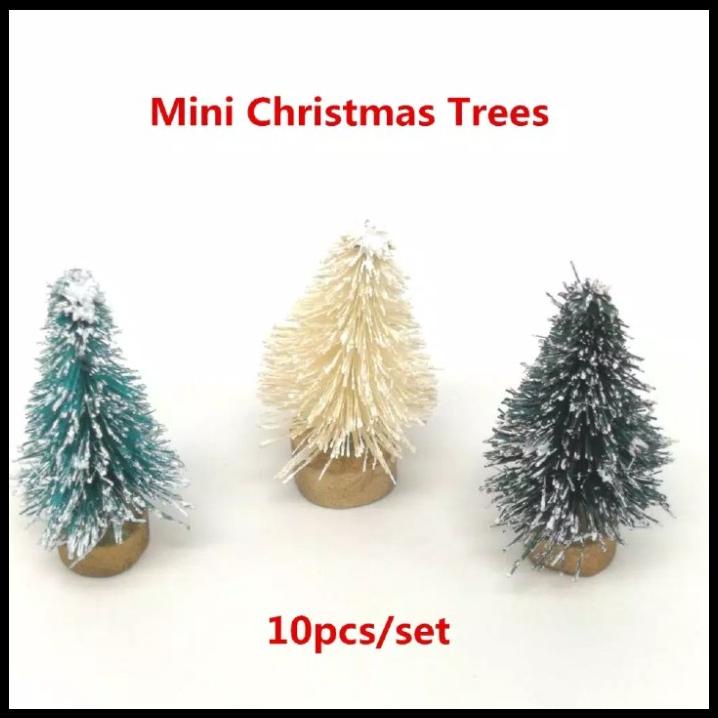 

Bayar Di Tempat Pureshope 10 Pcs Ornamen Natal Pohon Natal Mini Hiasan Natal