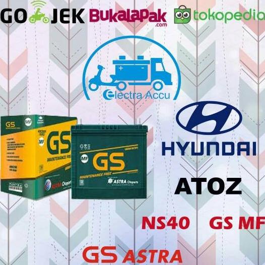 Aki Mobil Hyundai Atoz GS astra NS40 Aki Kering electra87 Segera Dapatkan
