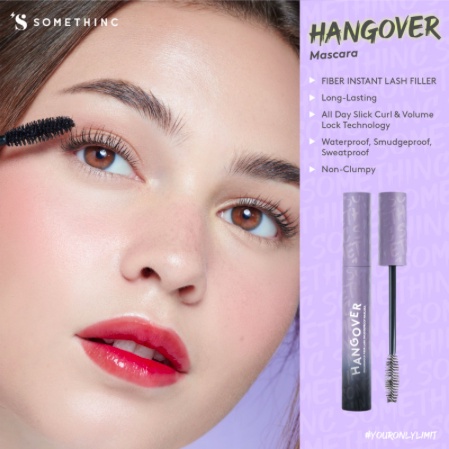 SOMETHINC Hangover Voluminous Fiber Lash Smudgeproof Mascara