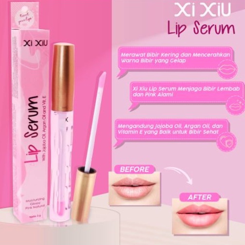 ❤️ Cloudy ❤️ XI XIU Lip Serum Moisturizing Glossy Pink Natural  Serum Bibir | XIXIU Lip Serum Lip Glow Serum