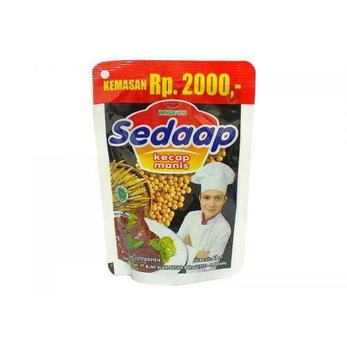 

Sedaap Kecap Manis 63 ml Kemasan Refill