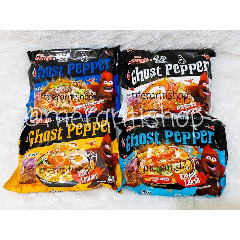 Jual MAMEE MONSTER GHOST PEPPER ECER MALAYSIA KARI LONTONG MIE GORENG