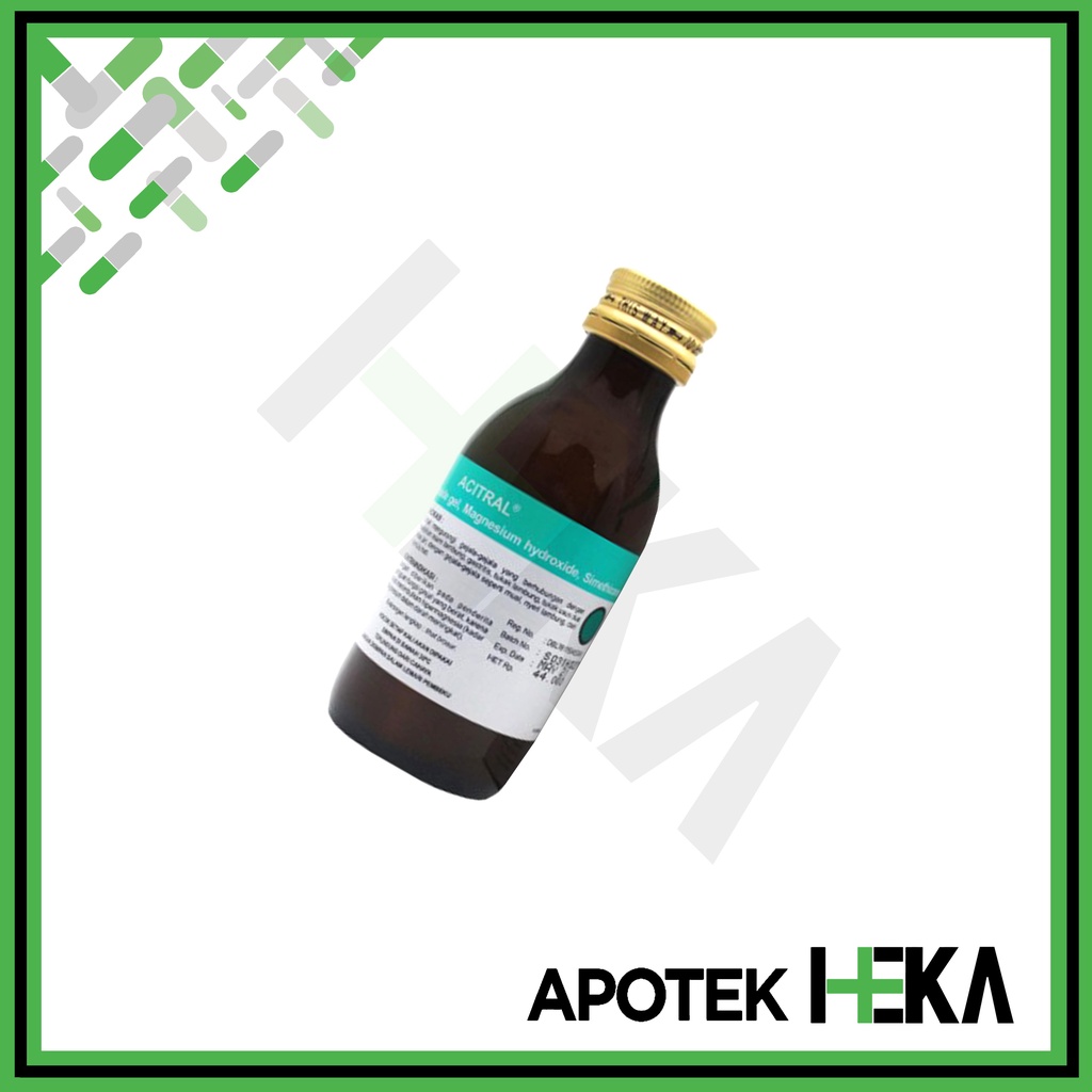 Acitral Liquid 120 ml - Sirup Mengatasi Asam Lambung (SEMARANG)