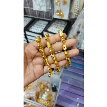 Gelang replika emas 24k, persis seperti asli,cocok kado,pesta,sehari hari, pernikahan tunangan