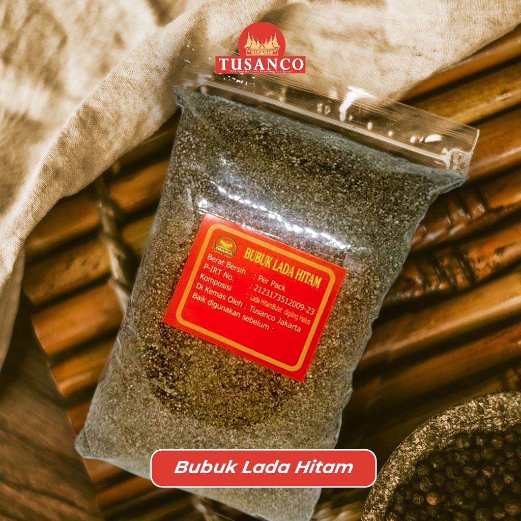 

Bubuk Lada Hitam 100 gram Tusanco