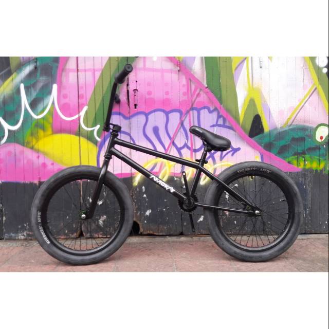 DJBIKESBDG Sepeda BMX Amokay X Play Freestyle Hitam Size 19.5 inch
