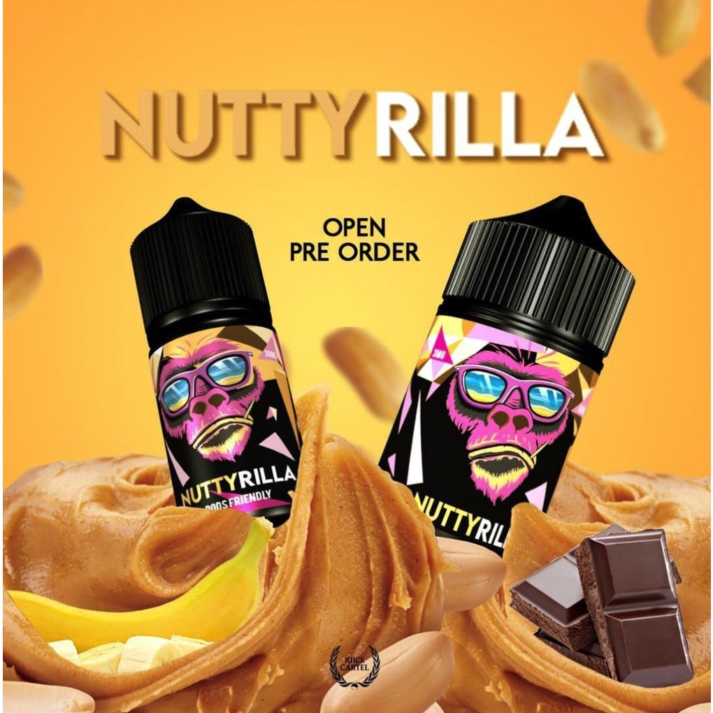 LIQUID NUTTYRILLA 60MILI ORIGINAL TERBARU