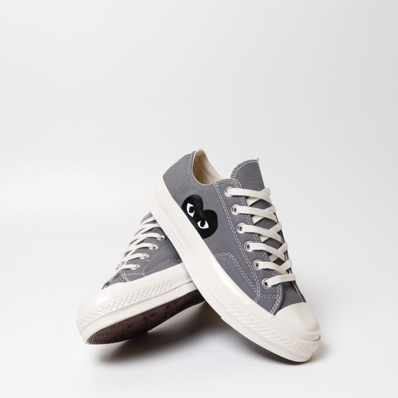 Converse CDG low Steel Grey