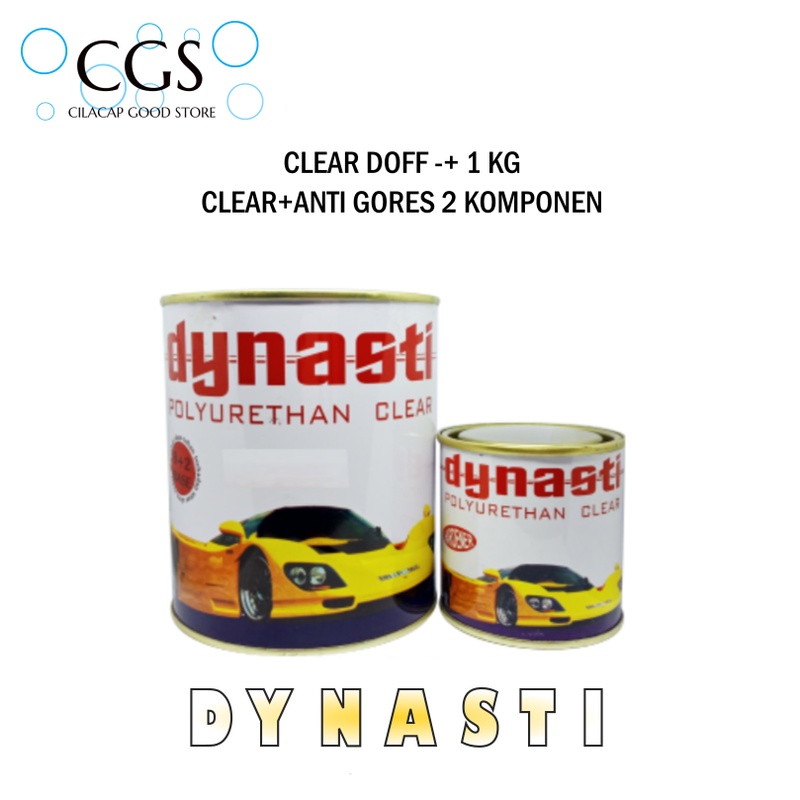 CLEAR DOFF DYNASTI 1 Liter - cat clear doff - clear dop mobil - clear doff motor - clear cat doff - 