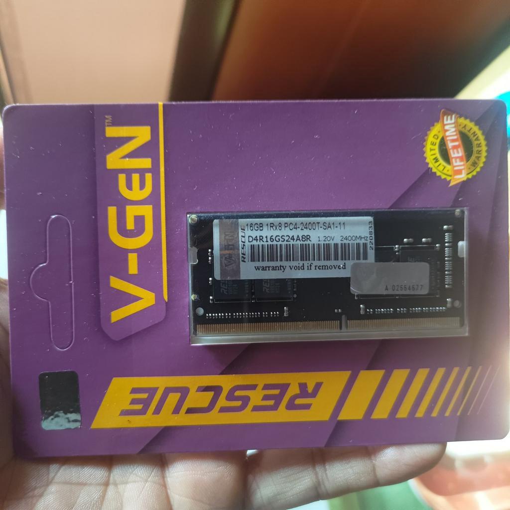 Sodimm V-gen Vgen Rescue 16GB DDR4 2400 resmi