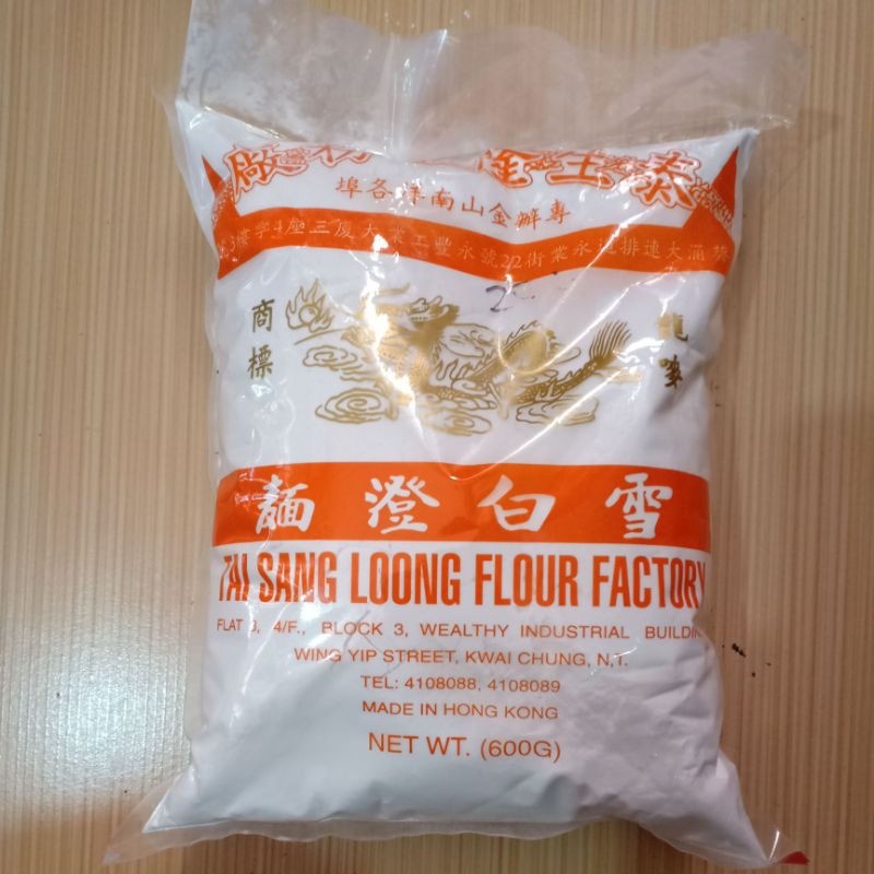 TEPUNG TANG MIEN - TANGMIEN FLOUR 600gr Tepung Tang mien( dim sum)cap lampion naga 600 gram