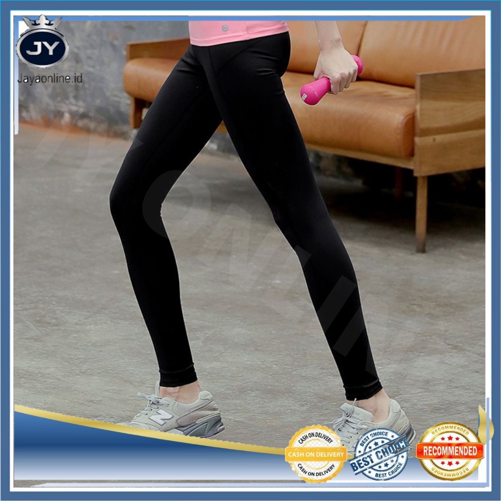 JY Legging A24 Leggings Sport Wanita Celana Olahraga Running Kualitas Premium Celana Fitness Gym Jegging Panjang Yoga Korean Sport Import