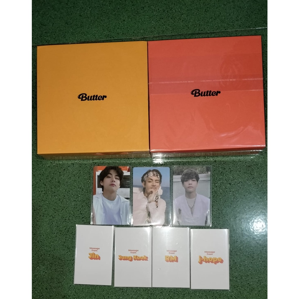 PHOTOCARD ALBUM ONLY, POB, LD PWS TAEHYUNG BUTTER