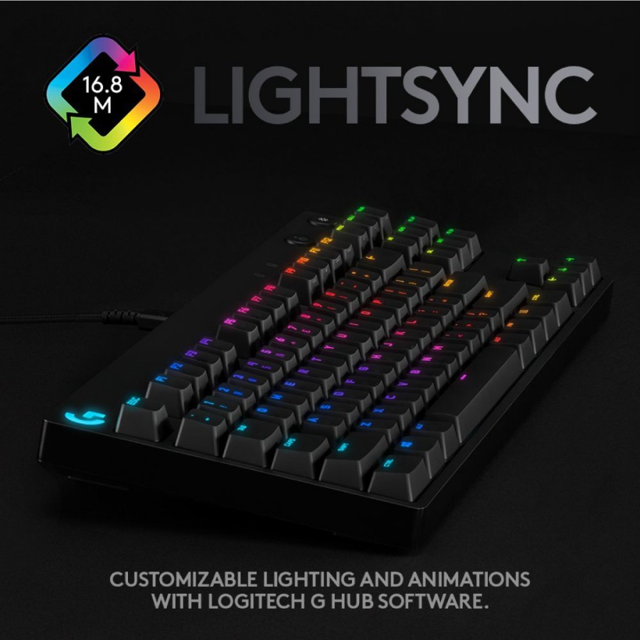 Logitech Pro X Keyboard Gaming Esport ORIGINAL DAN GARANSI