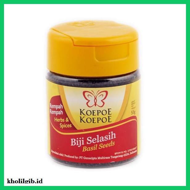 

Redwop-Gnikab- Koepoe Koepoe Biji Selasih 50 G -Hallall.