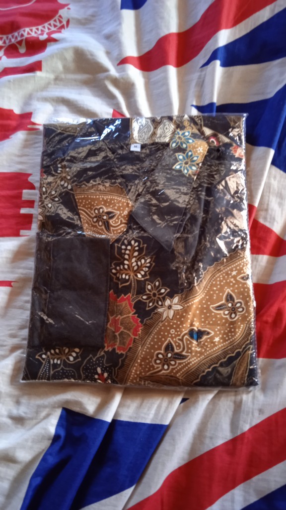 Kemeja Batik Semi Sutra Silky Premium Berfuring Lengan Panjang  Clasik Sutra Xxl  Fashion Batik Pria