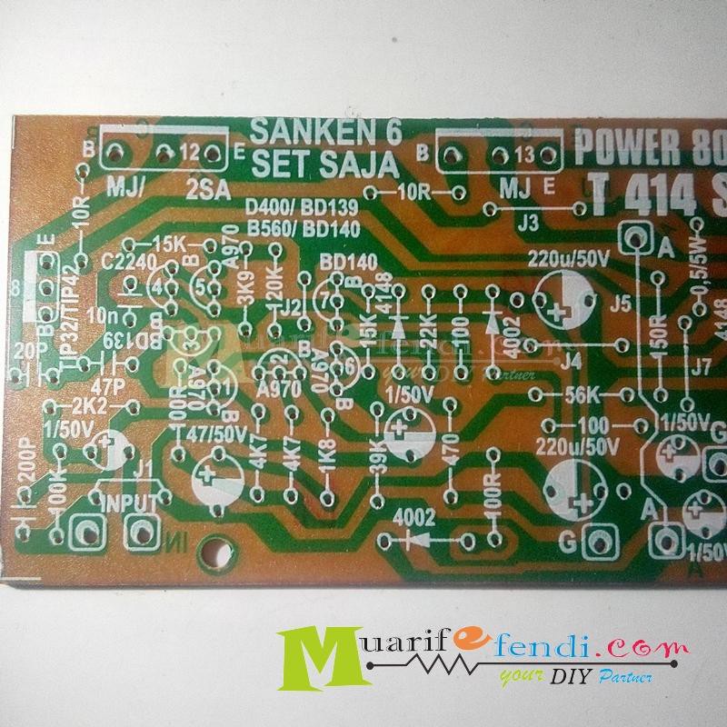 PCB Power Amplifier 800Watt