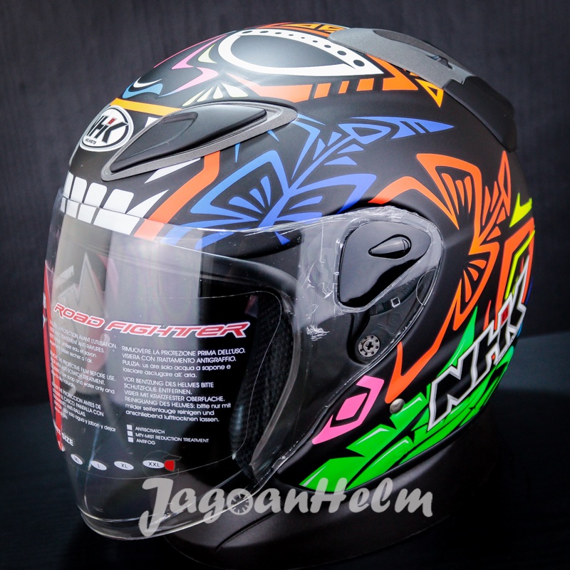 NHK HELM R6 NHK REMY#2 | BLACK DOFF | R-6 SINGLE VISOR | R-6 SINGLE VISOR