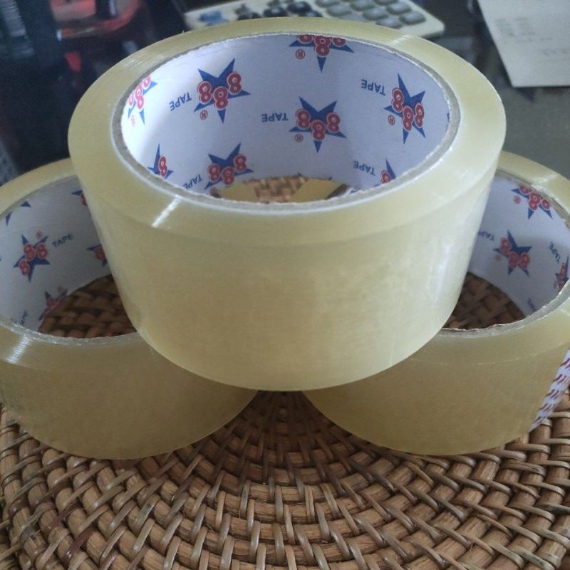 

Plakban bening coklat 90yard