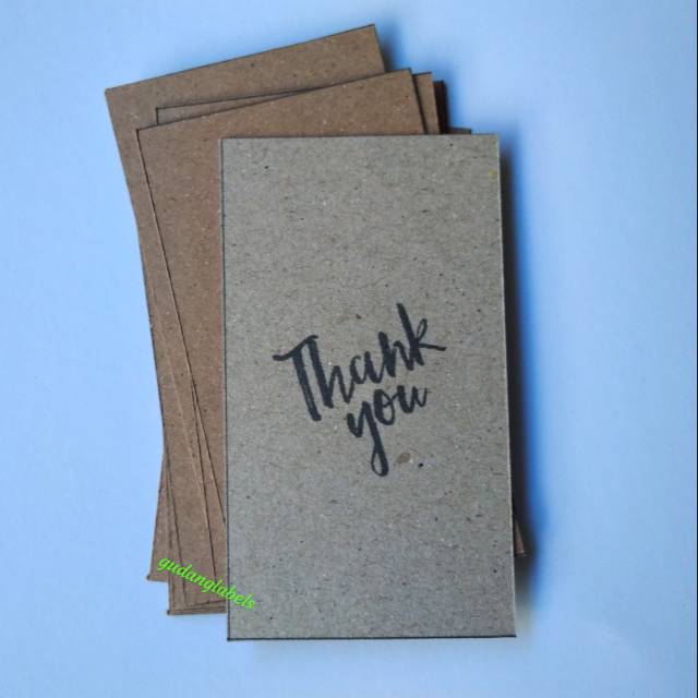 

Thanks atau homemade card