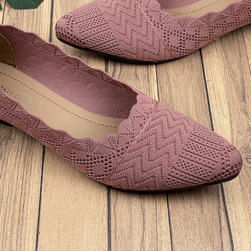 Sepatu Wanita Rajut Rhenici ID06 ~ CLARENZO