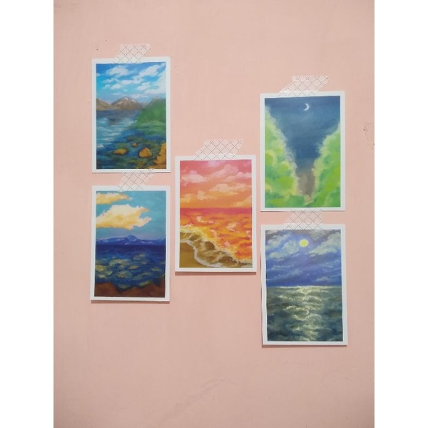 

Greeting Card set (5pcs) art prints