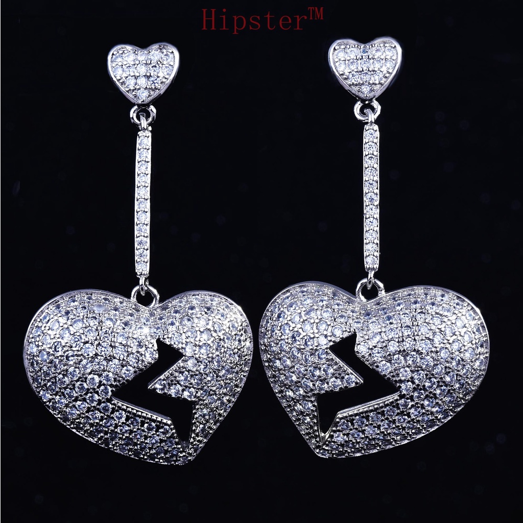 Anting Tusuk Sterling Silver 925 Mewah Untuk Wanita