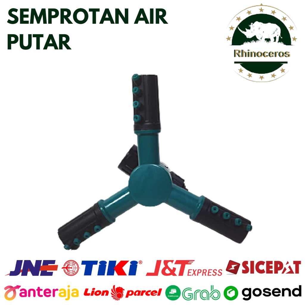 Semprotan Air Putar Sprinkle Water Rotary Sprinkler Sprayer 22.5CM