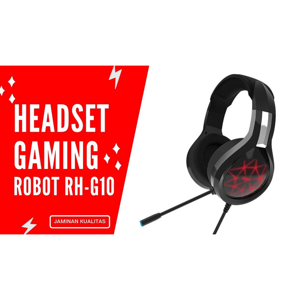 Headset Gaming Robot RH-G10 7 Color LED Light