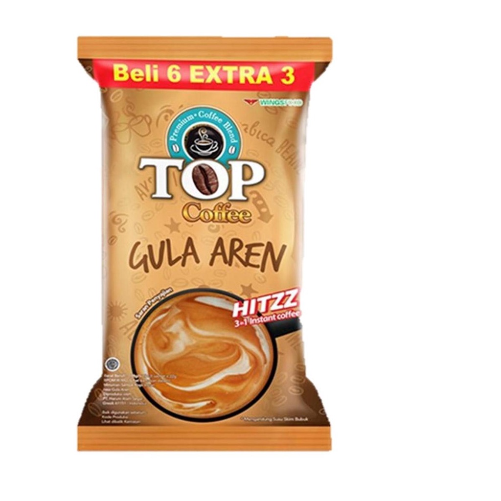 

Ready Banyak ✤ Kopi Top Gula Aren Pouch 6+3 (Buy 2 Get 1 Free)'